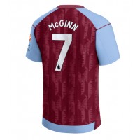 Pánský Fotbalový dres Aston Villa John McGinn #7 2023-24 Domácí Krátký Rukáv